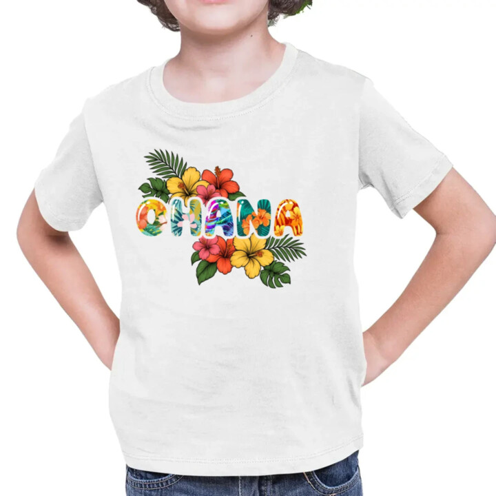 Ohana - dětské tričko s potiskem pro fanoušky Lilo i Stich