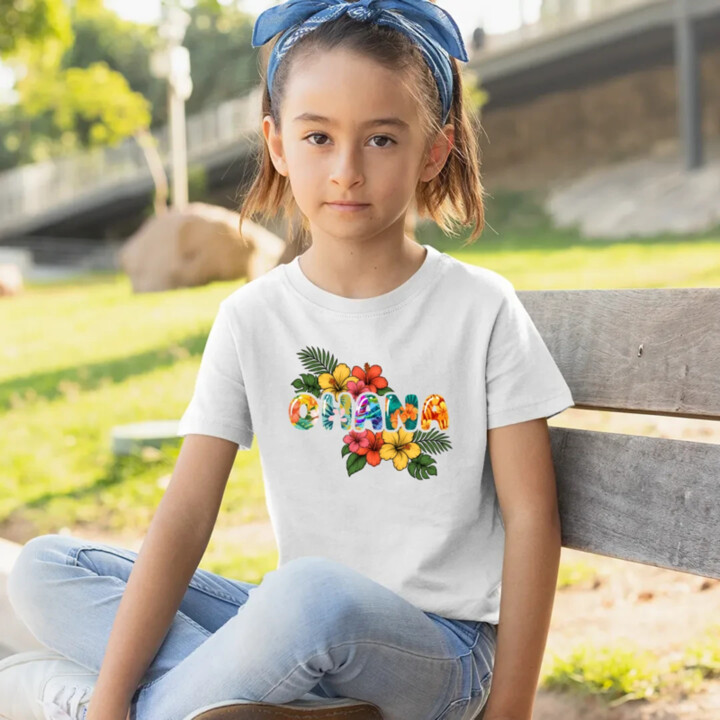 Ohana - dětské tričko s potiskem pro fanoušky Lilo i Stich