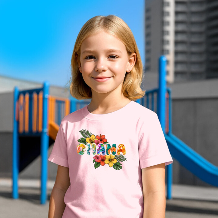 Ohana - dětské tričko s potiskem pro fanoušky Lilo i Stich