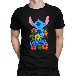 Aloha - pánské tričko s potiskem pro fanoušky Lilo i Stich