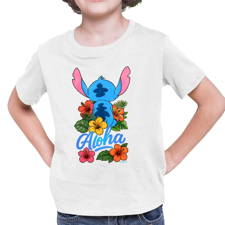 Aloha - dětské tričko s potiskem pro fanoušky Lilo i Stich