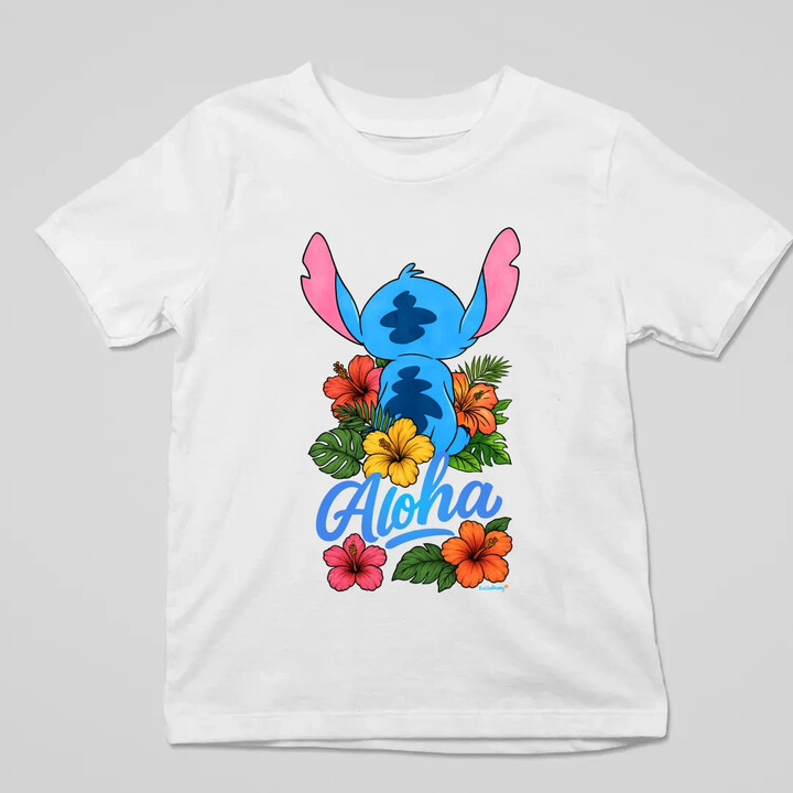 Aloha - dětské tričko s potiskem pro fanoušky Lilo i Stich