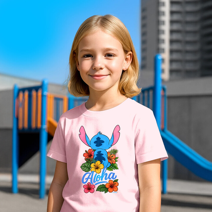 Aloha - dětské tričko s potiskem pro fanoušky Lilo i Stich