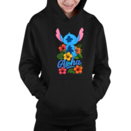 Aloha - dětská mikina s kapucí pro fanoušky Lilo i Stich