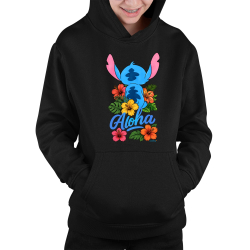 Aloha - dětská mikina s kapucí pro fanoušky Lilo i Stich
