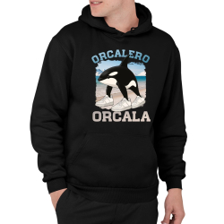 Orcalero Orcala - kosatka v botách - Italian Brainrot - pánská mikina s potiskem