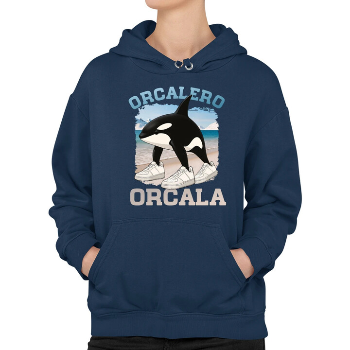 Orcalero Orcala - kosatka v botách - Italian Brainrot - dámská mikina s potiskem