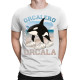 Orcalero Orcala - kosatka v botách - Italian Brainrot - pánské tričko s potiskem