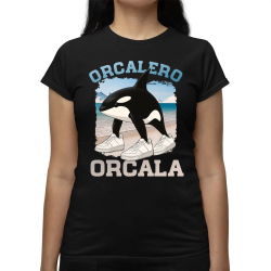 Orcalero Orcala - kosatka v botách - Italian Brainrot - dámské tričko s potiskem