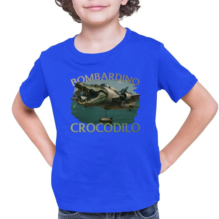 Bombardino Crocodilo - dětské tričko s potiskem