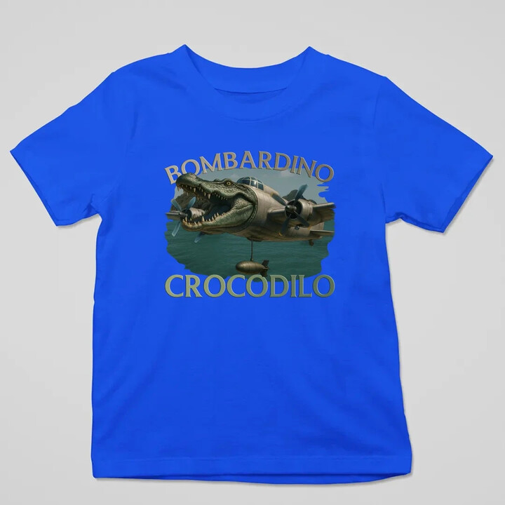 Bombardino Crocodilo - dětské tričko s potiskem