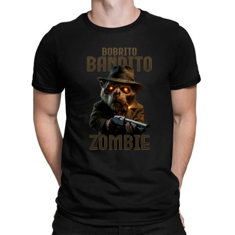 Bobrito Bandito Zombie - Italian Brainrot - bobr bandita - pánské tričko s potiskem