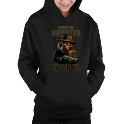 Bobrito Bandito Zombie - Italian Brainrot - bobr bandita - dětská mikina s kapucí