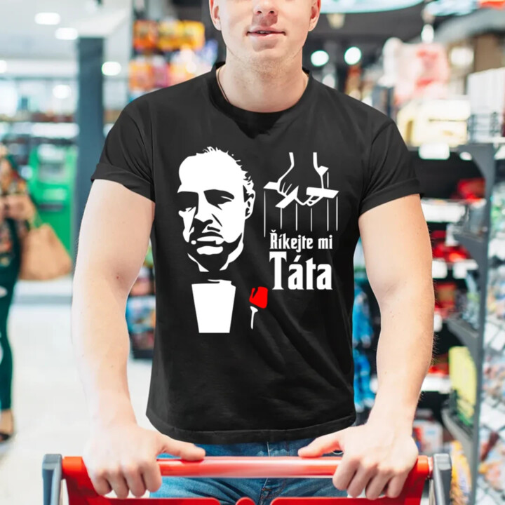 Říkejte mi táta - Kmotr - pánské tričko s potiskem