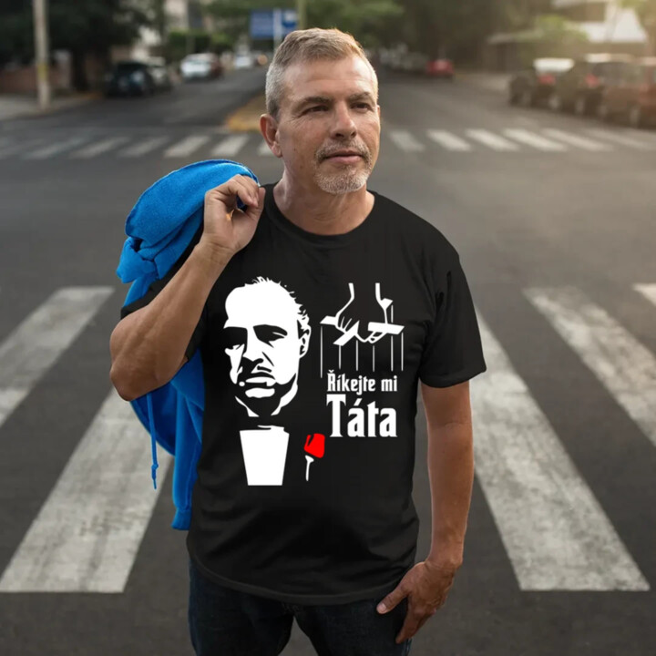 Říkejte mi táta - Kmotr - pánské tričko s potiskem