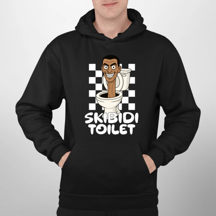 Skibidi toilet - Hlava v záchode - pánská mikina s potiskem