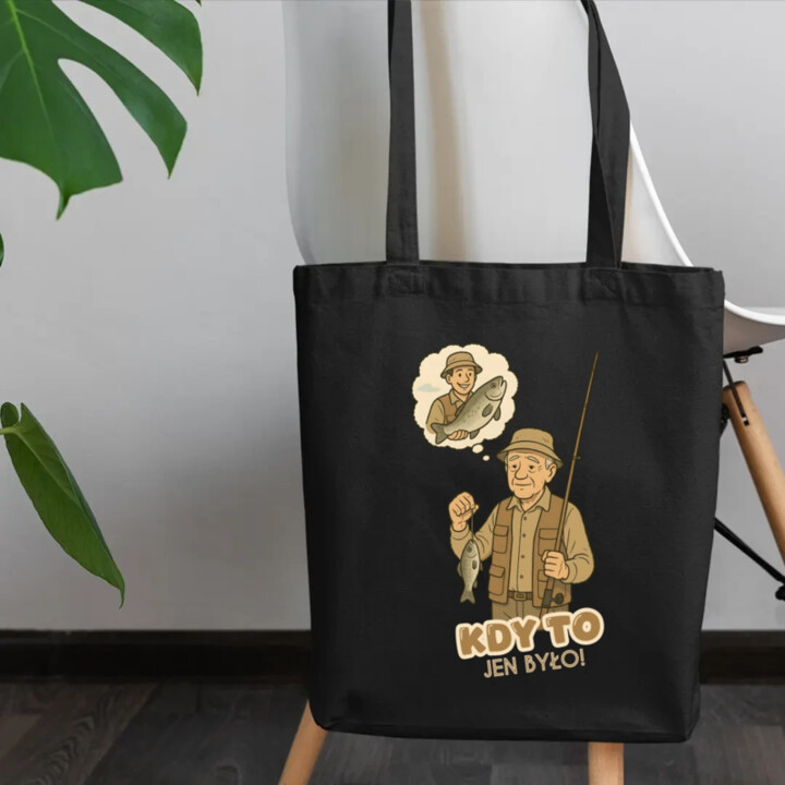 Kdy to jen bylo! - rybář - taška s potiskem