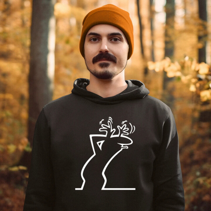 Balum Balum - panáček z linie - pánská mikina s potiskem