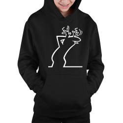 Balum Balum - panáček z linie - dětská mikina s kapucí