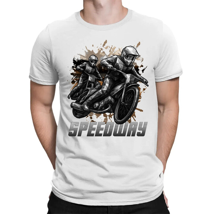 Speedway - plochá dráha - pánské tričko s potiskem