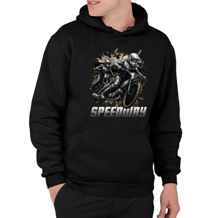 Speedway - plochá dráha - pánská mikina s potiskem