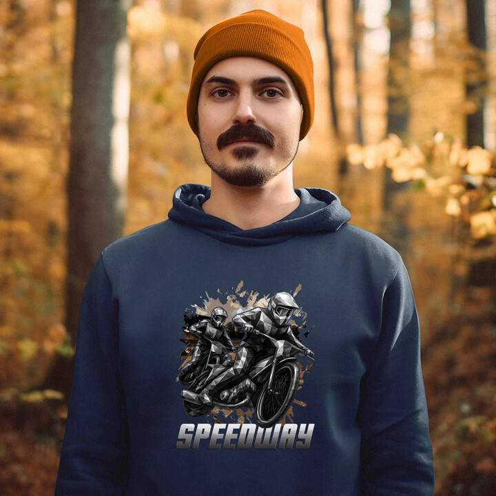 Speedway - plochá dráha - pánská mikina s potiskem
