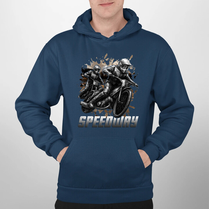 Speedway - plochá dráha - pánská mikina s potiskem
