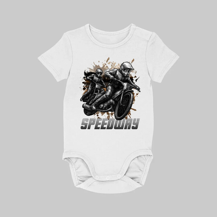 Speedway - plochá dráha - dětské body s potiskem