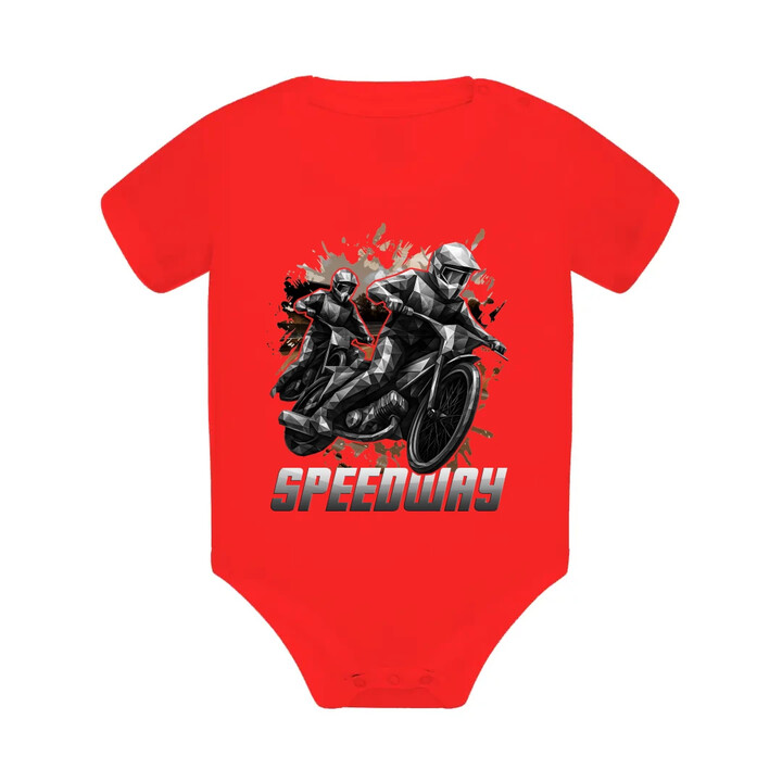 Speedway - plochá dráha - dětské body s potiskem