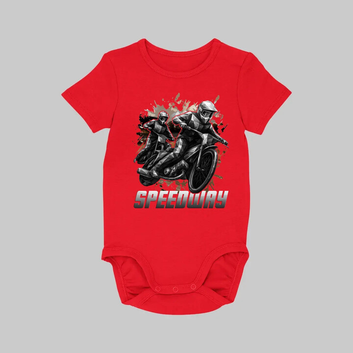 Speedway - plochá dráha - dětské body s potiskem
