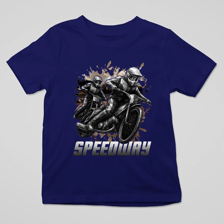 Speedway - plochá dráha - dětské tričko s potiskem