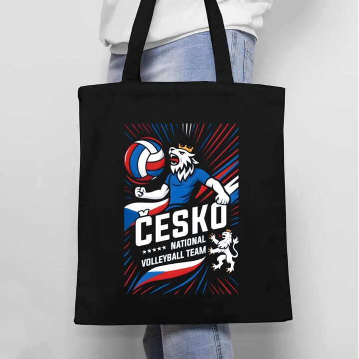 Česko - national volleyball team - taška s potiskem