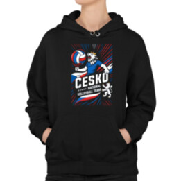 Česko - national volleyball team - dámská mikina s potiskem