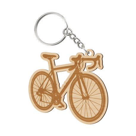 Jízdní kolo - přívěšek nebo klíčenka s gravírováním pro cyklistu