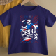 Česko - national ice hockey team - dětské tričko s potiskem