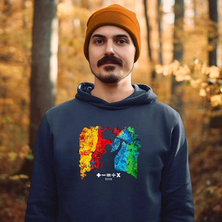 The Mathematics Tour - pánská mikina s potiskem pro fanoušky Eda Sheerana