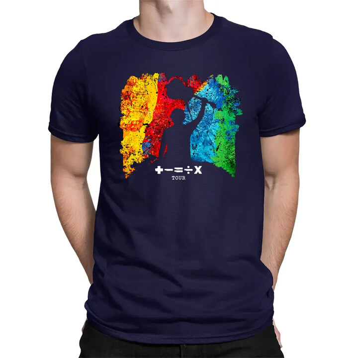 The Mathematics Tour - pánské tričko s potiskem pro fanoušky Eda Sheerana