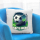 Fotbal (jméno) - míč a hřiště - polštář s potiskem - personalizovaný produkt