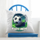 Fotbal (jméno) - míč a hřiště - polštář s potiskem - personalizovaný produkt