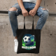 Fotbal (jméno) - míč a hřiště - taška s potiskem - personalizovaný produkt