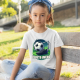 Fotbal (jméno) - míč a hřiště - dětské tričko s potiskem - personalizovaný produkt