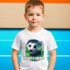 Fotbal (jméno) - míč a hřiště - dětské sportovní tričko s potiskem - personalizovaný produkt