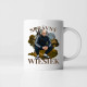 Správný Wiesiek - Geralt v teplákové soupravě - hrnek s potiskem