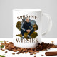 Správný Wiesiek - Geralt v teplákové soupravě - hrnek s potiskem