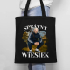 Správný Wiesiek - Geralt v teplákové soupravě - taška s potiskem
