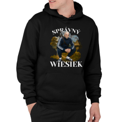 Správný Wiesiek - Geralt v teplákové soupravě - pánská mikina s potiskem