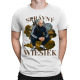 Správný Wiesiek - Geralt v teplákové soupravě - pánské tričko s potiskem