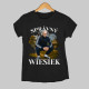 Správný Wiesiek - Geralt v teplákové soupravě  - dámské tričko s potiskem