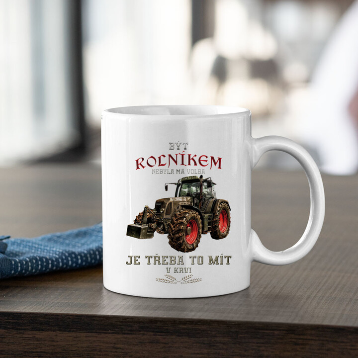 Být rolníkem nebyla má volba - hrnek