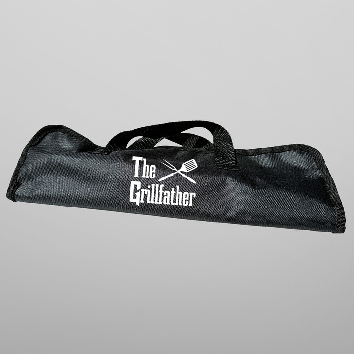 The Grillfather - grilovací nářadí v pouzdře s potiskem